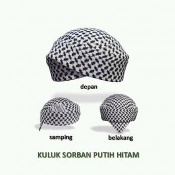 kuluk sorban hitam putih. Songkok Sorban | Pusat Songkok Terbaik Dan Berkualitas